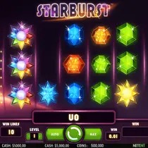 LiBet - Machine à Sous Starburst - NetEnt